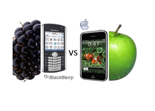 Pengguna Blackberry lebih bodoh dari iPhone